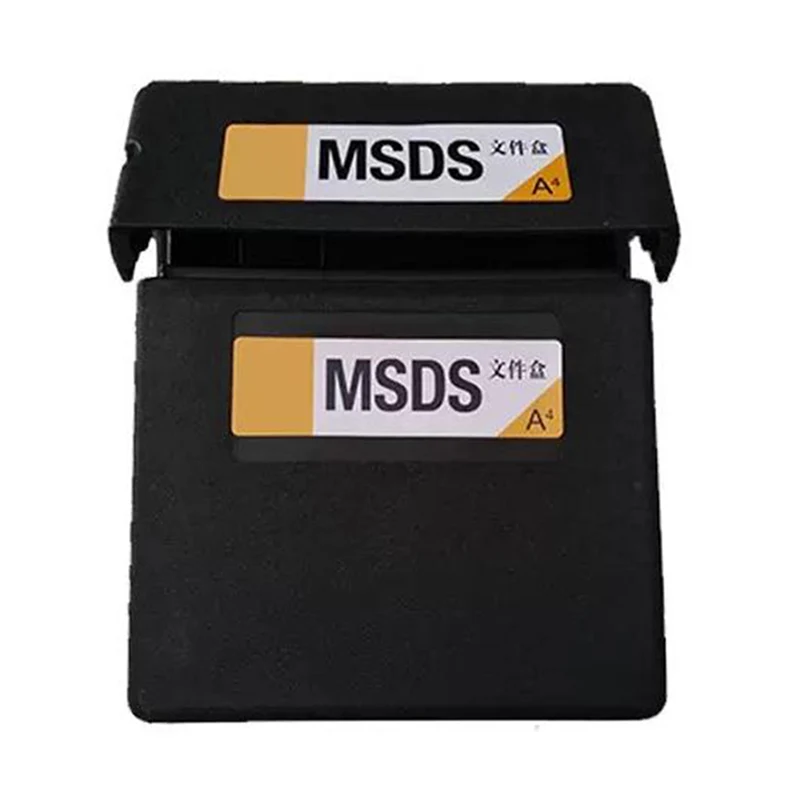 Safety Data Sheet Box