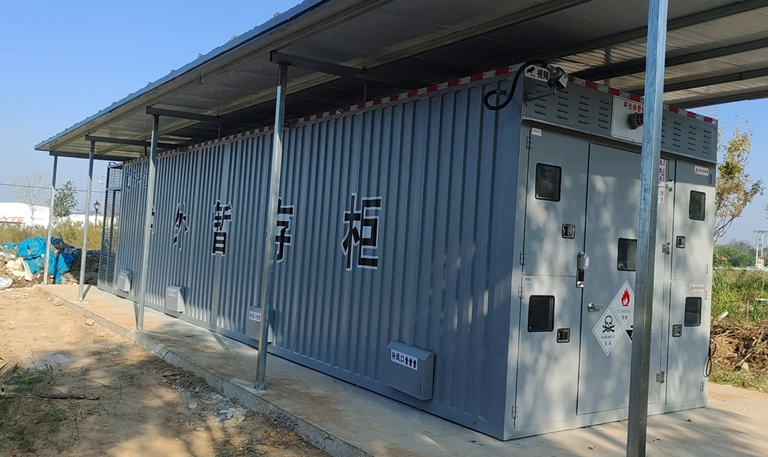 Walk-in Explosion-proof Hazardous Waste Container Warehouse