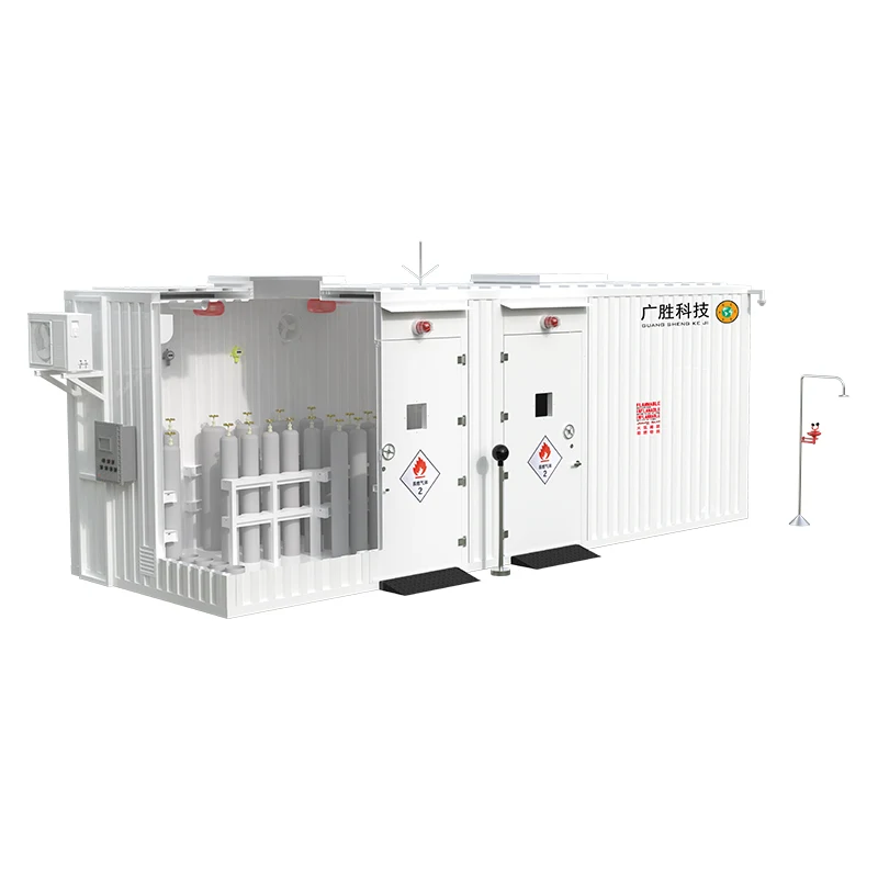 انبار کانتینر ذخیره سیلندر گاز ضد انفجار